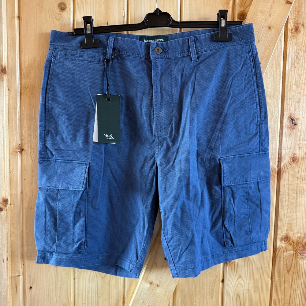 Rodd & Gunn Blue Cargo Shorts